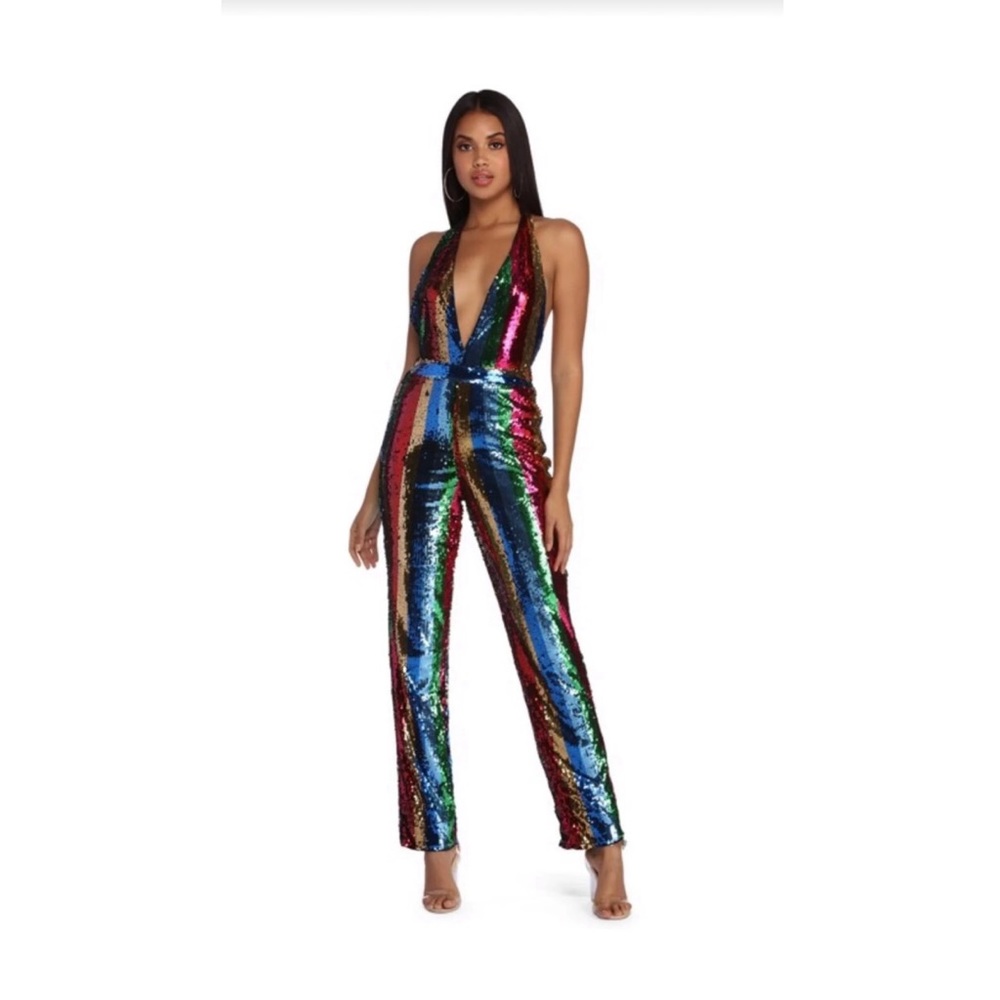 Multi color jumpsuit